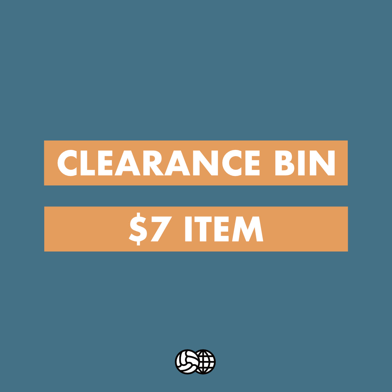 Clearance Bin $7 Item