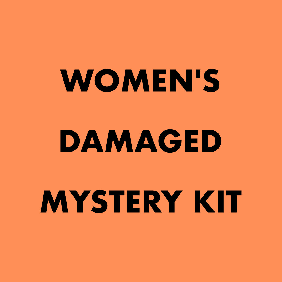 Women's Damaged/Clearance Mystery Kit