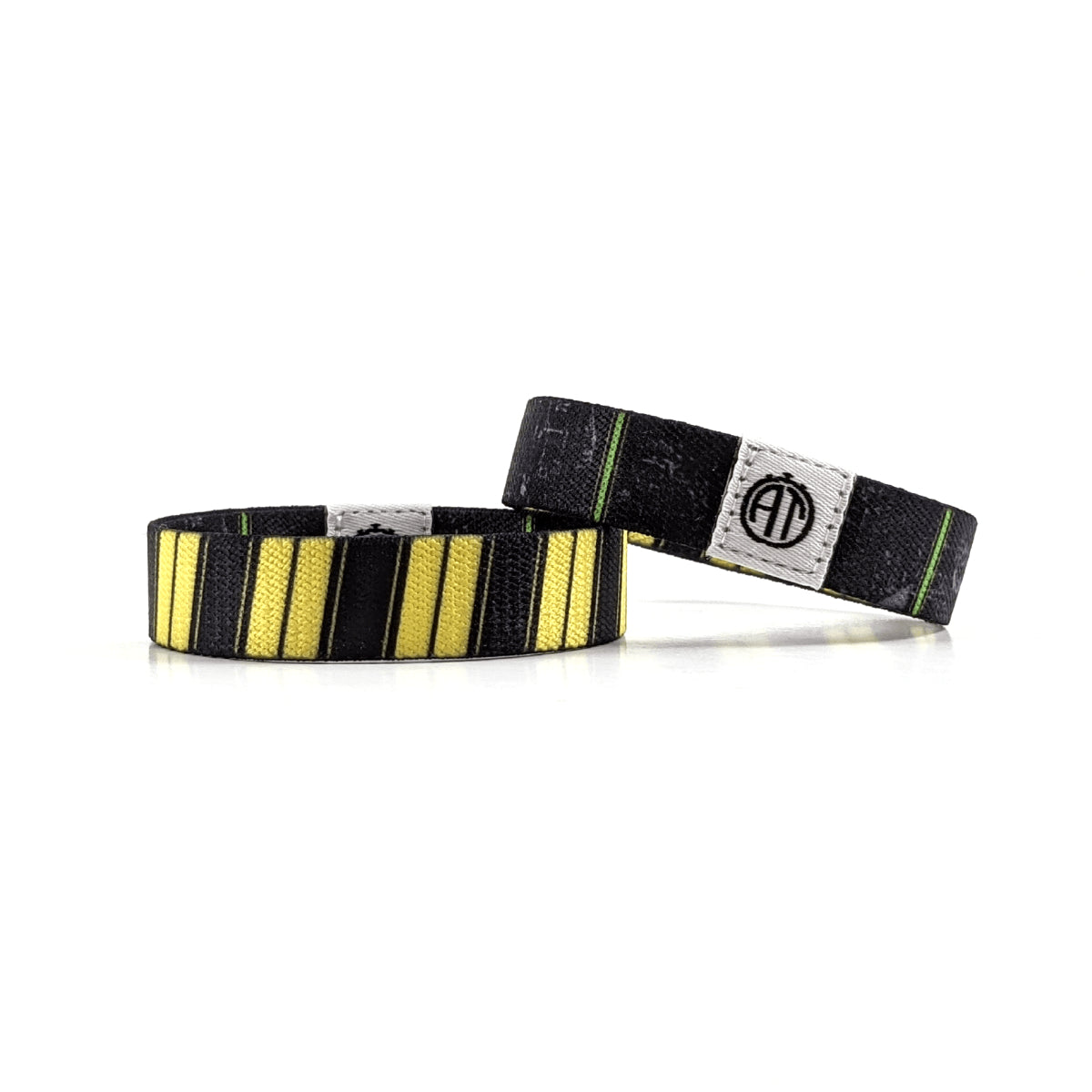 Black and Yellow Forever Wristband