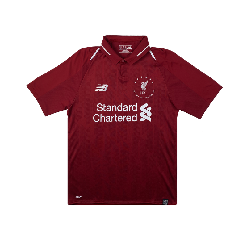 Liverpool jersey 6 hot sale times